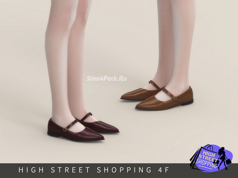 Туфли для симочек "HIGH STREET SHOPPING Pointed Toe Flats"