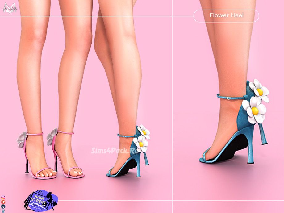 Босоножки "Flower Heel S440"