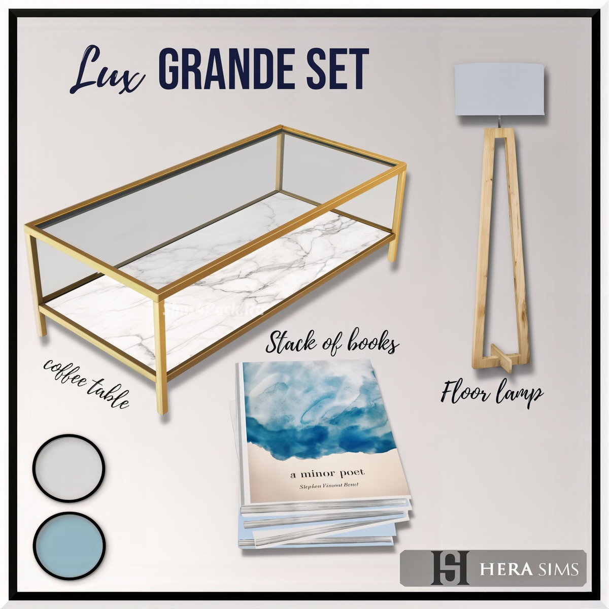 Сет для гостиной "Lux grande living set"