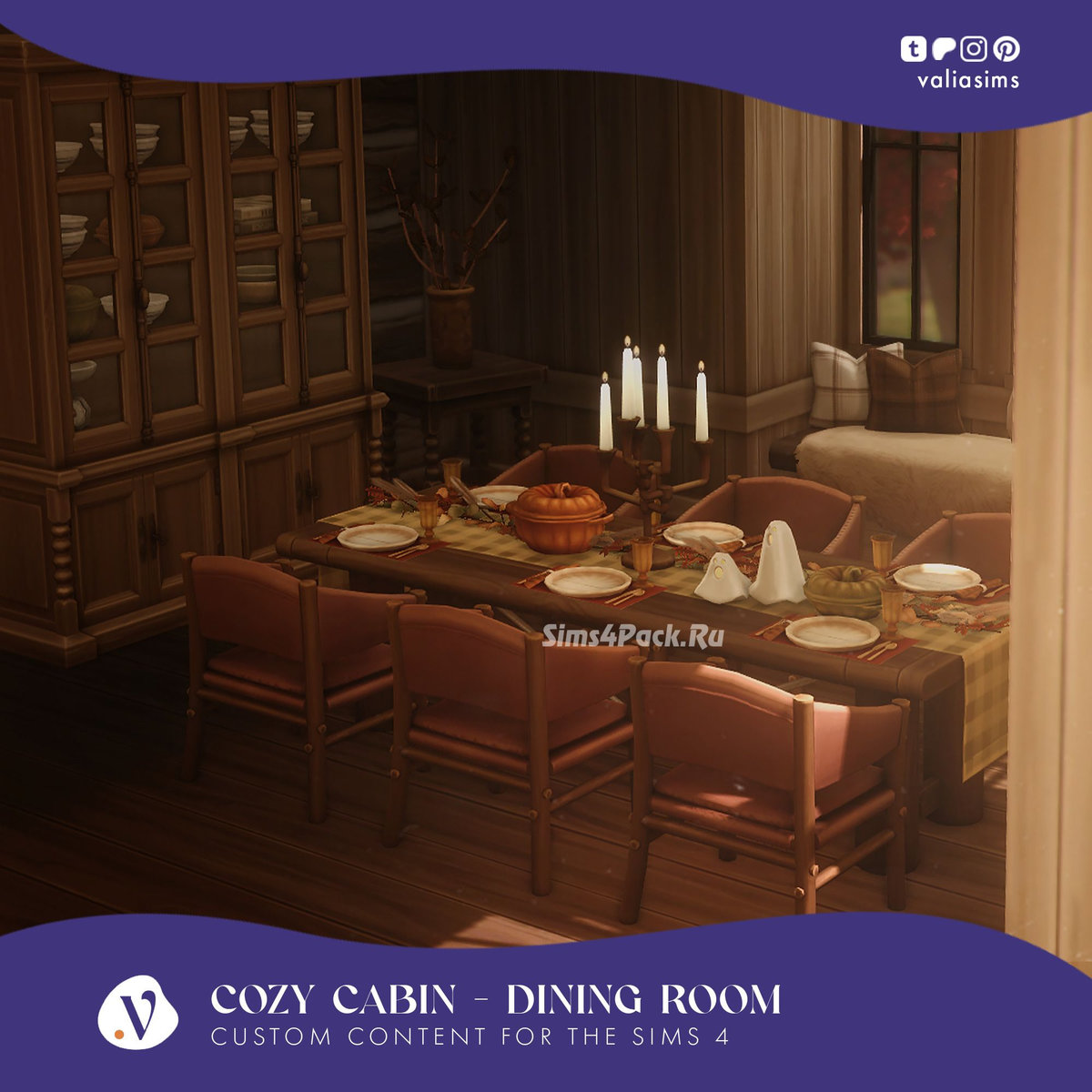 Столовая "Cozy Cabin Collection - Dining Room"