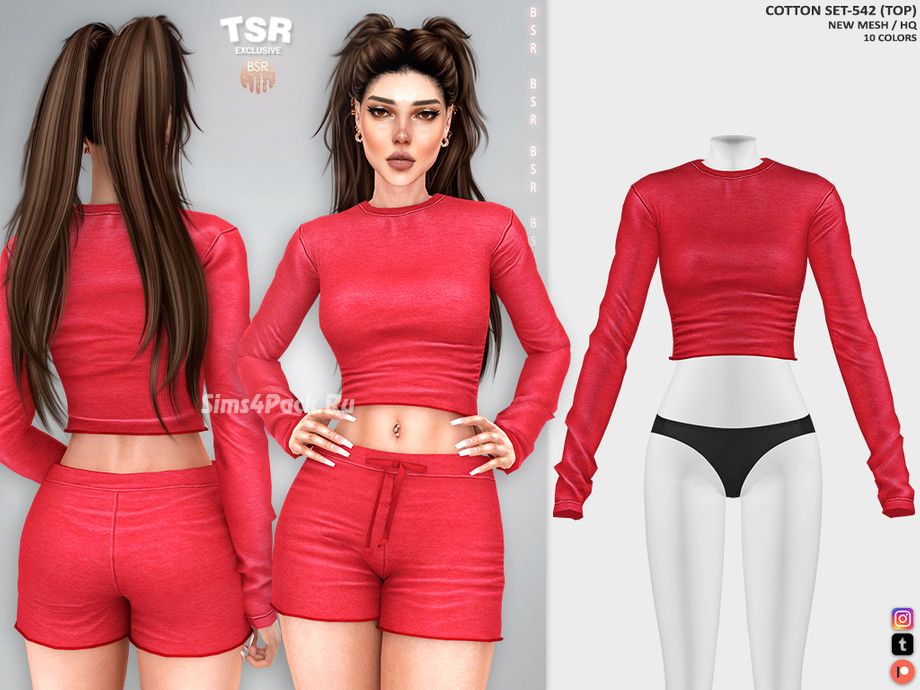 Домашний комплект для симочек "COTTON SET-542"
