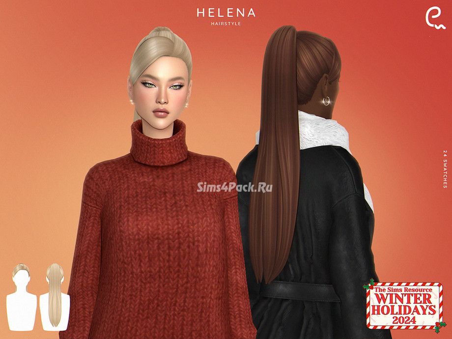 Женская прическа "Helena Hairstyle"