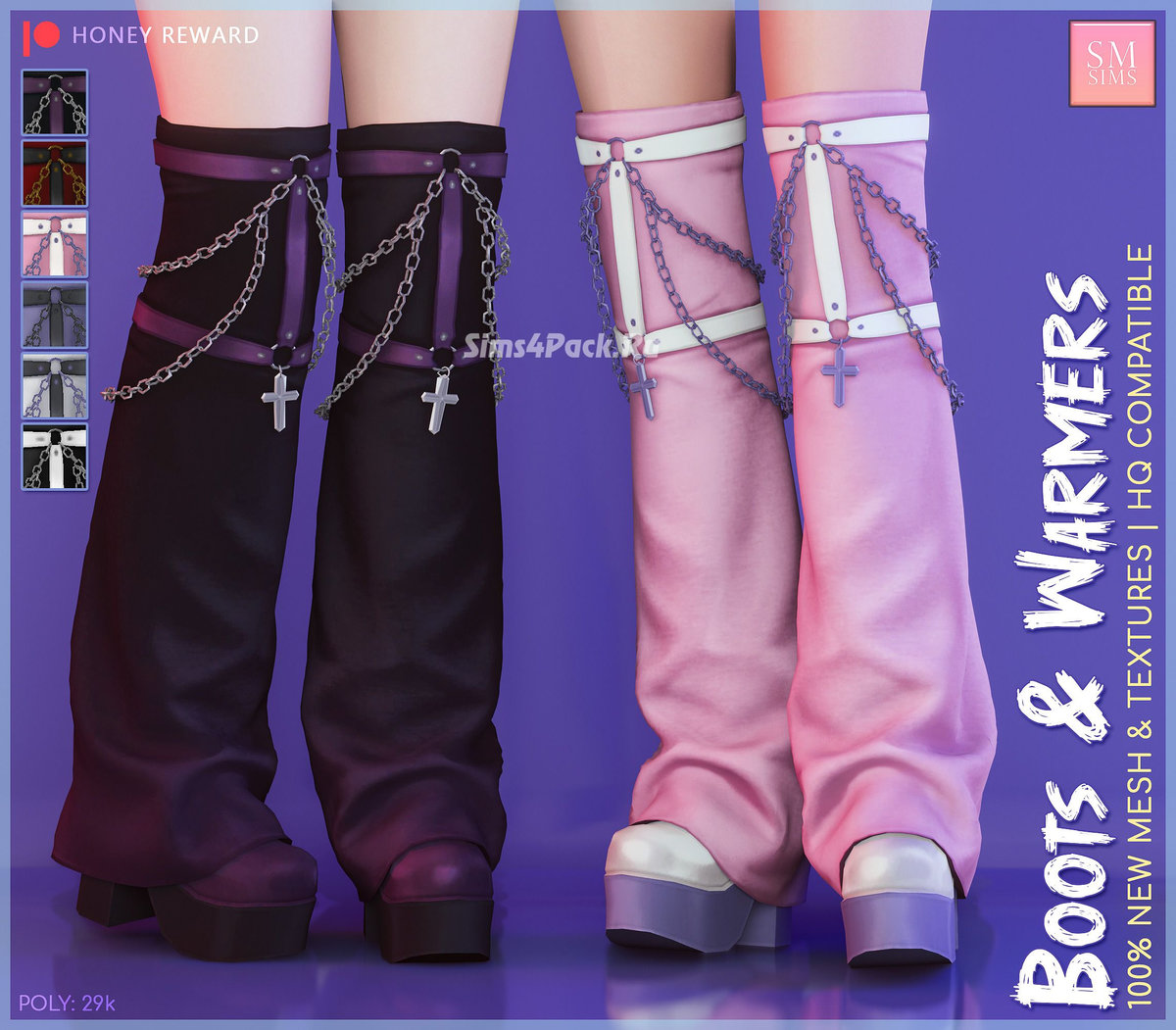 Сапоги с гетрами для симочек "Boots & Warmers"