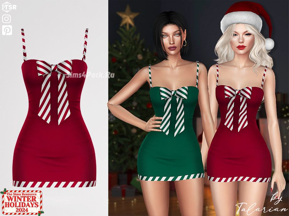 Рождественское платье "Maryam Dress"