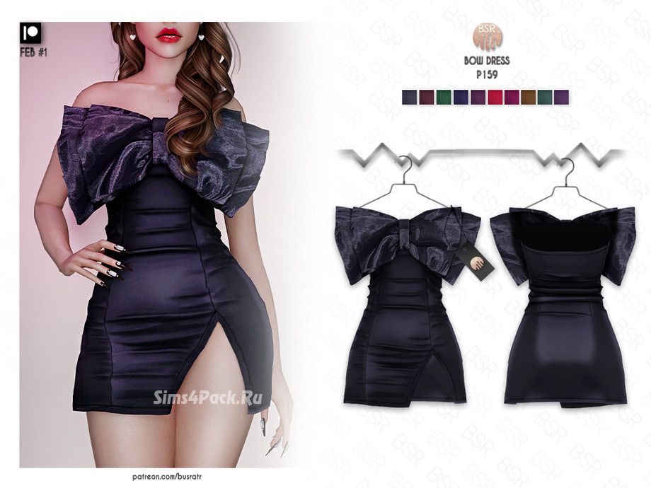 Платье для симочек "Bow Dress P159"