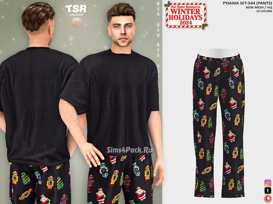 Мужская пижама "PYJAMA SET-544"