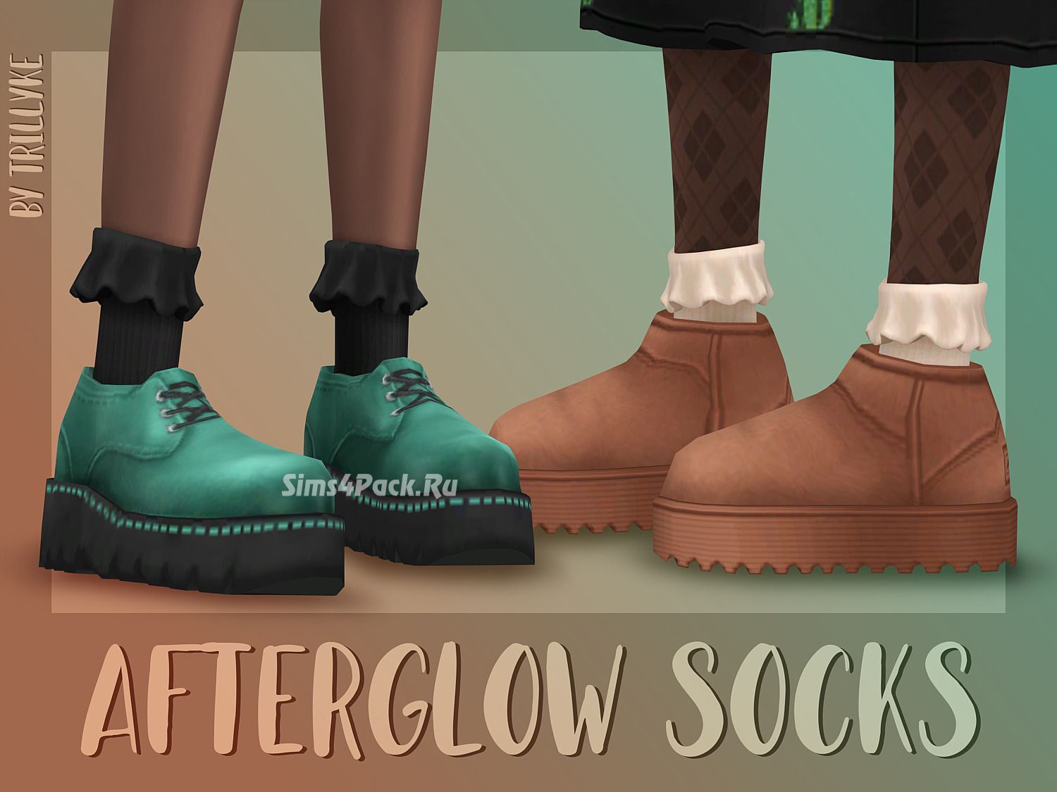 Женские носочки "Afterglow Socks"
