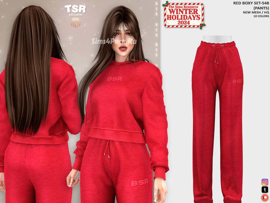 Комфортный комплект для симочки "RED BOXY SET-548"