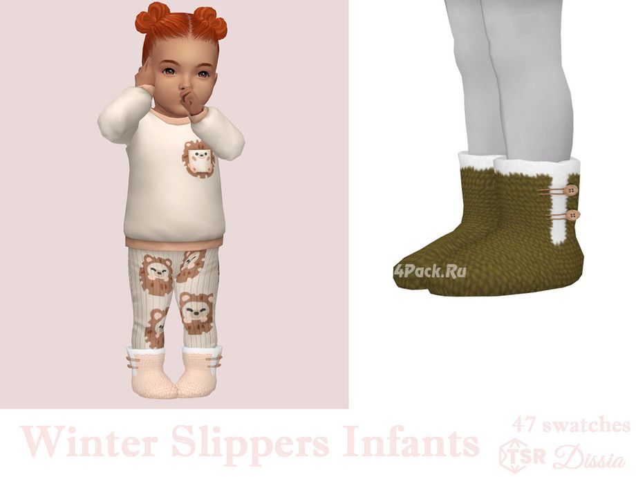 Носки-тапочки "Winter Slippers"