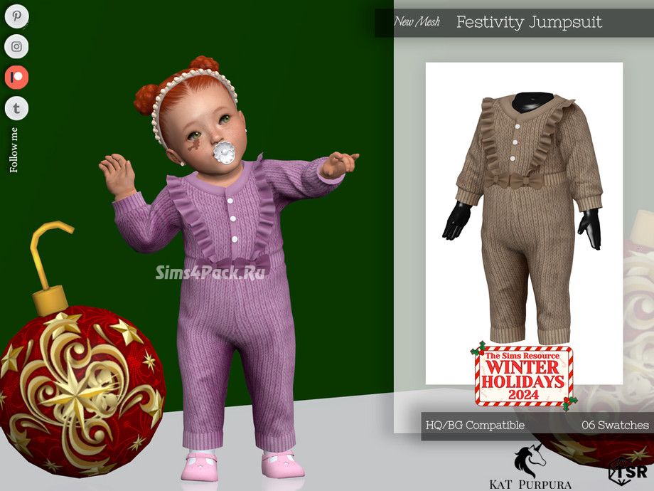 Праздничный комбинезон "Festivity Jumpsuit"