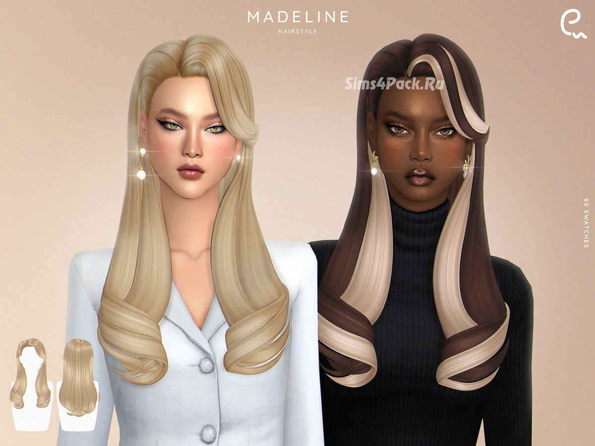 Женская прическа "Madeline Hairstyle"
