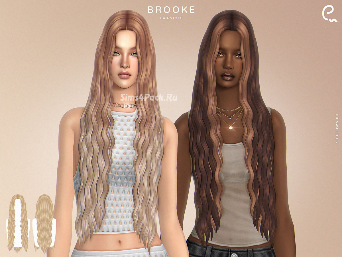Женская прическа "Brooke Hairstyle"