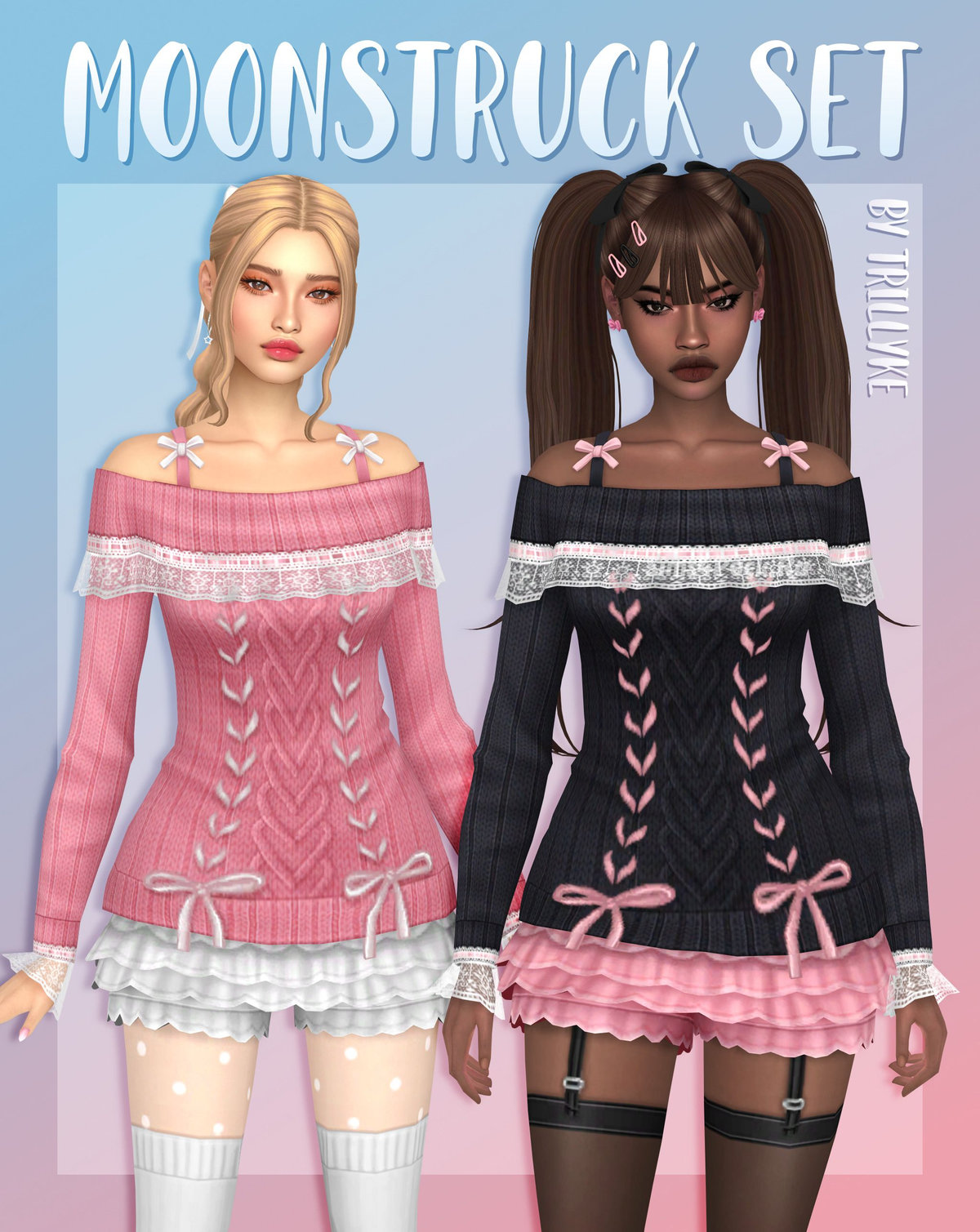 Комплект одежды для симочки "Moonstruck Set"