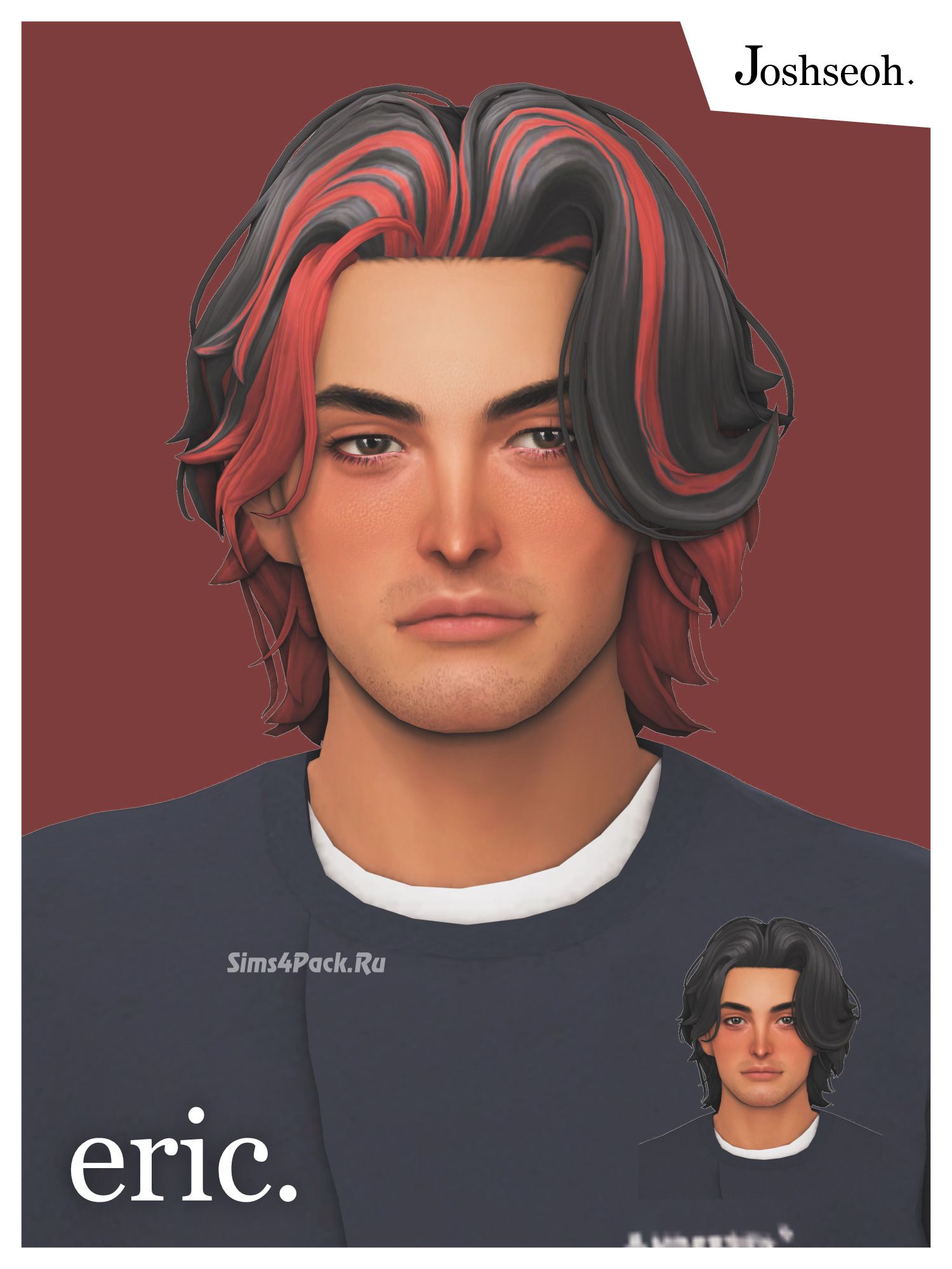 Мужская прическа "Eric Hair"