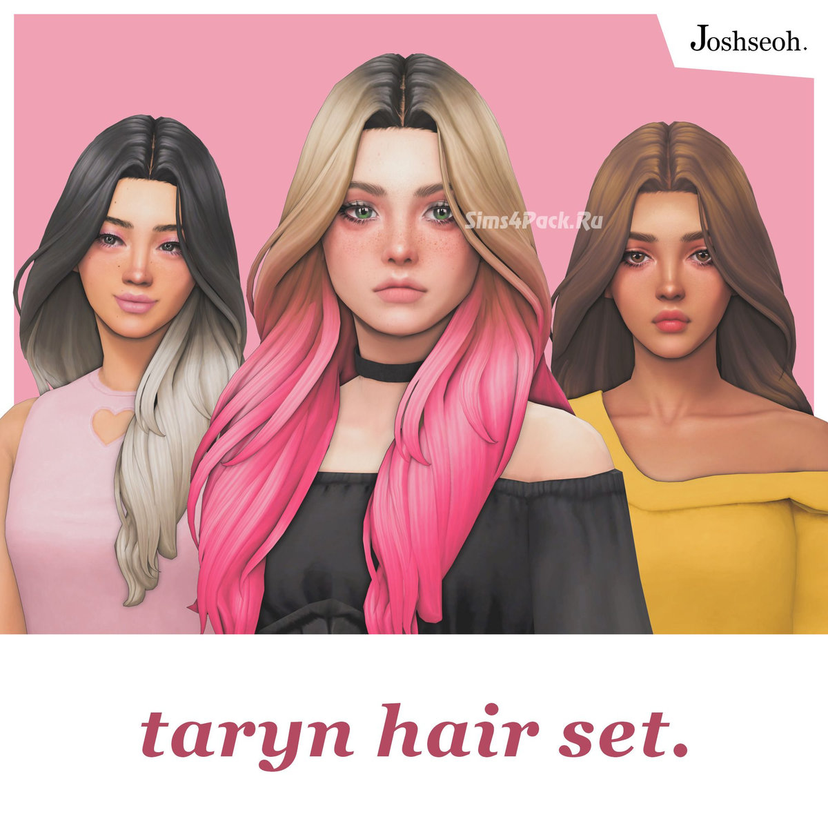 Прическа для симочек "Taryn Hair Set"
