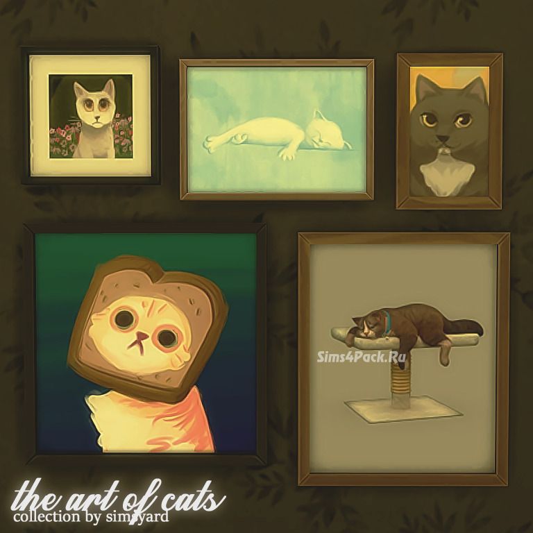 Набор картин "The Art of Cats Collection"