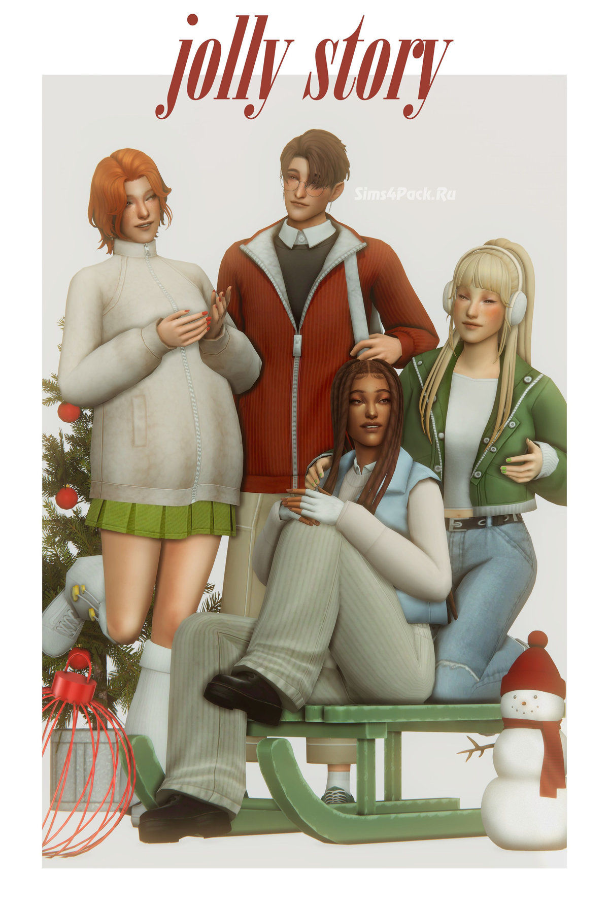 Рождественский пак "jolly story"