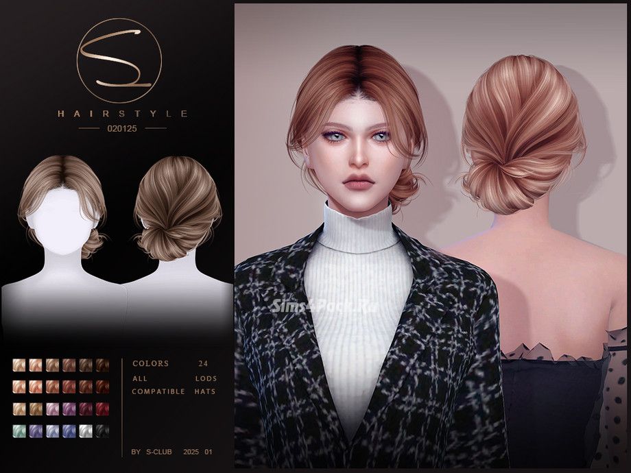 Женская прическа "UPDO HAIRSTYLE 020125"