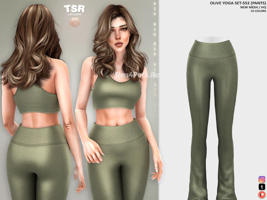 Сет для йоги "OLIVE YOGA SET-552"