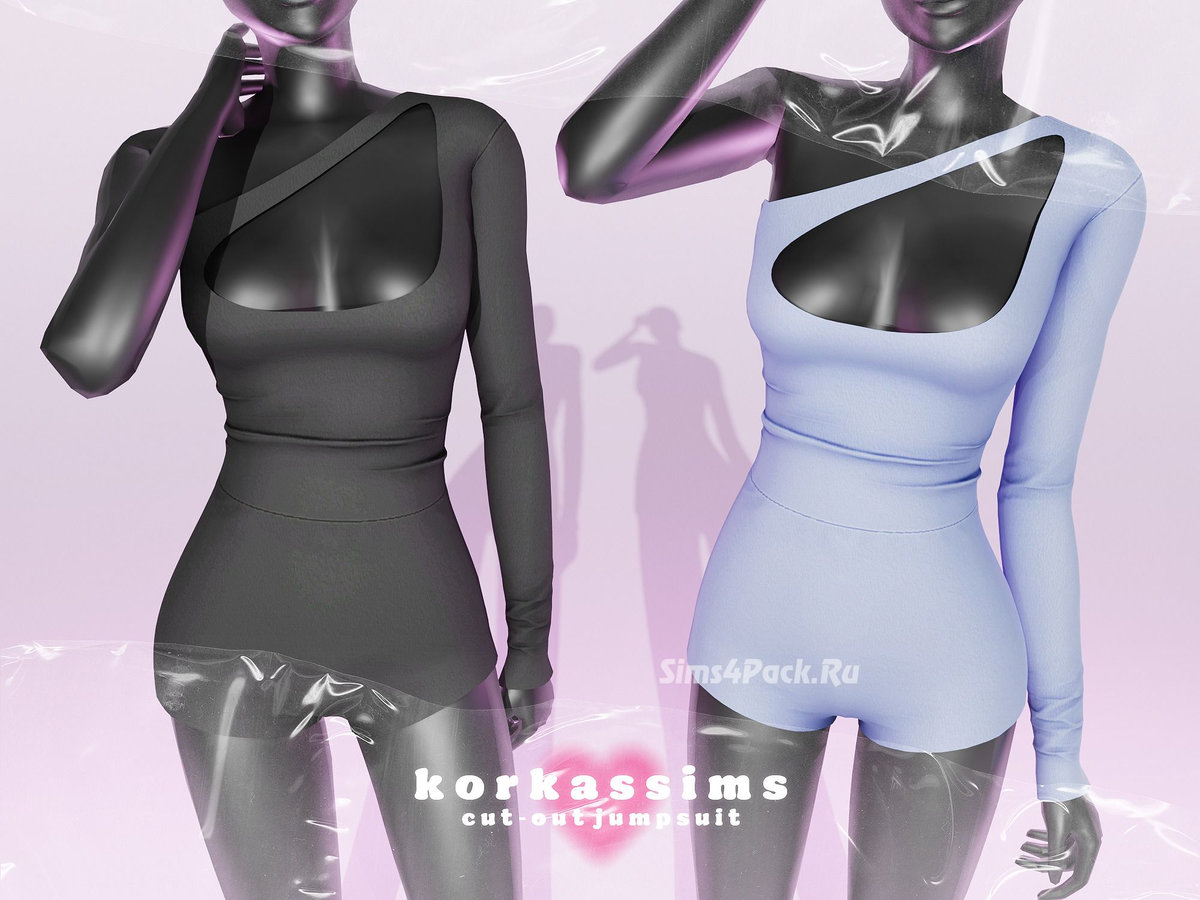 Ромпер для симочек "cut-out jumpsuit"