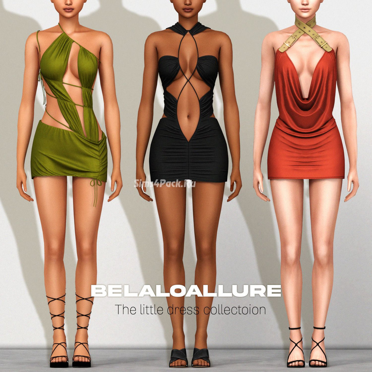 Мини-коллекция мини-платьев "The Little dress cc collection"