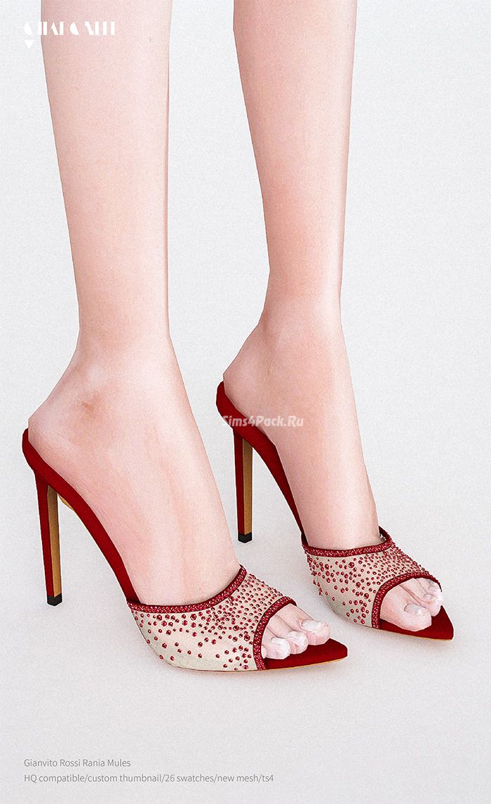 Мюли для симочек "Gianvito Rossi Rania Mules"