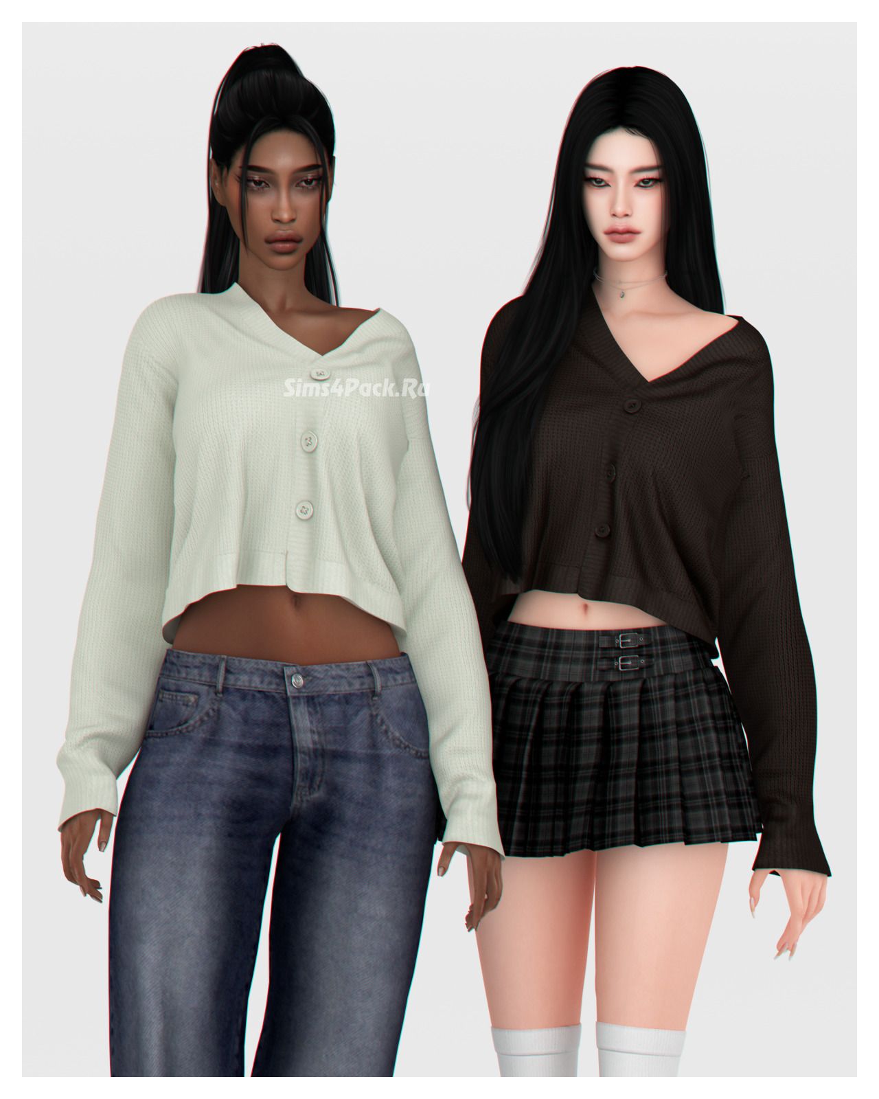 Кардиган для симочек "Off Shoulder Knitted Cardigan"
