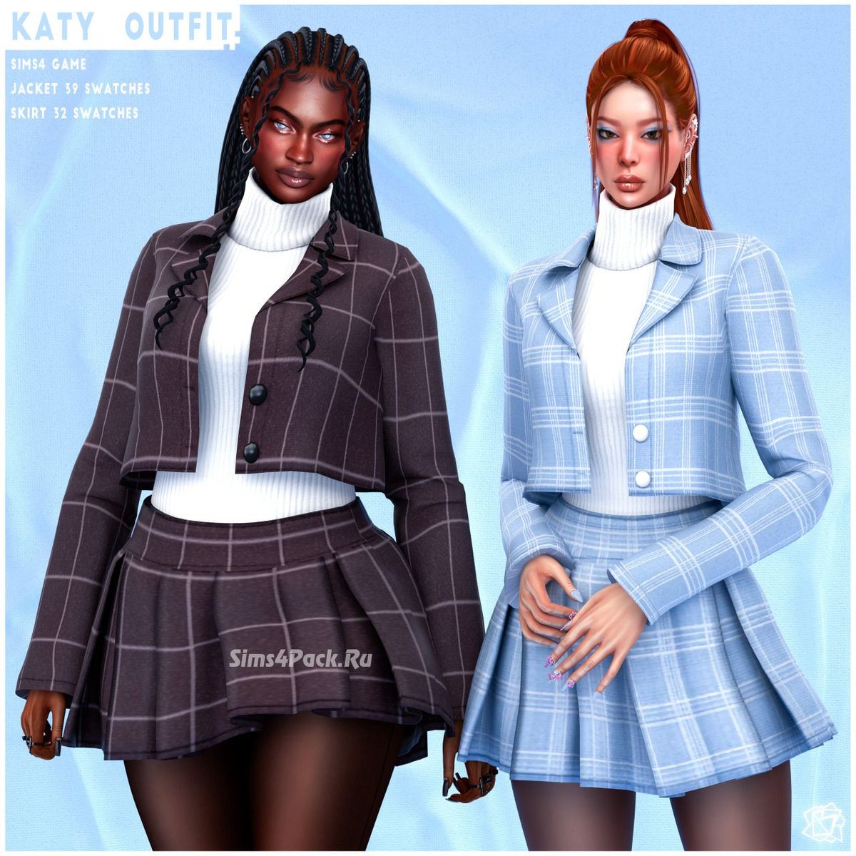 Наряд для симочек "Katy outfit"