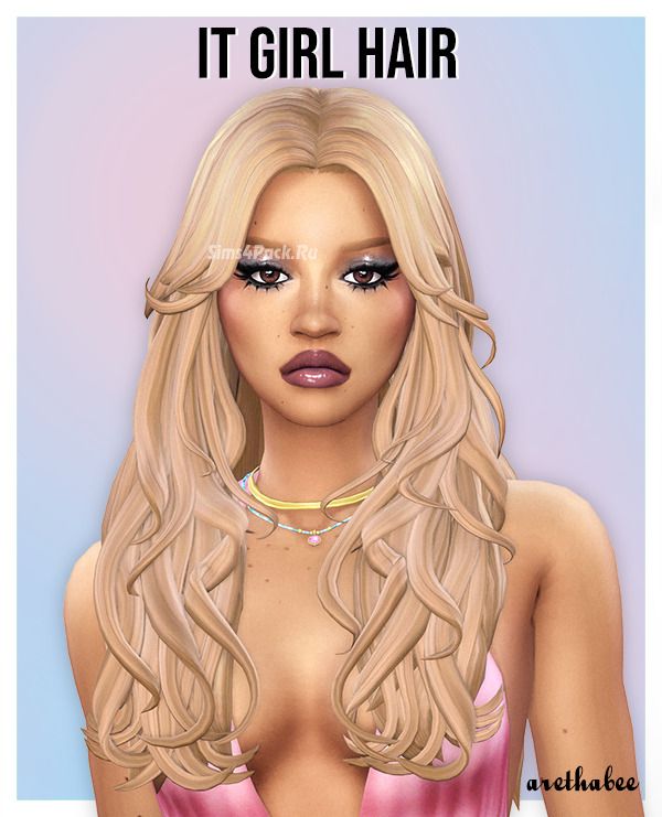 Женская прическа "it girl hair"