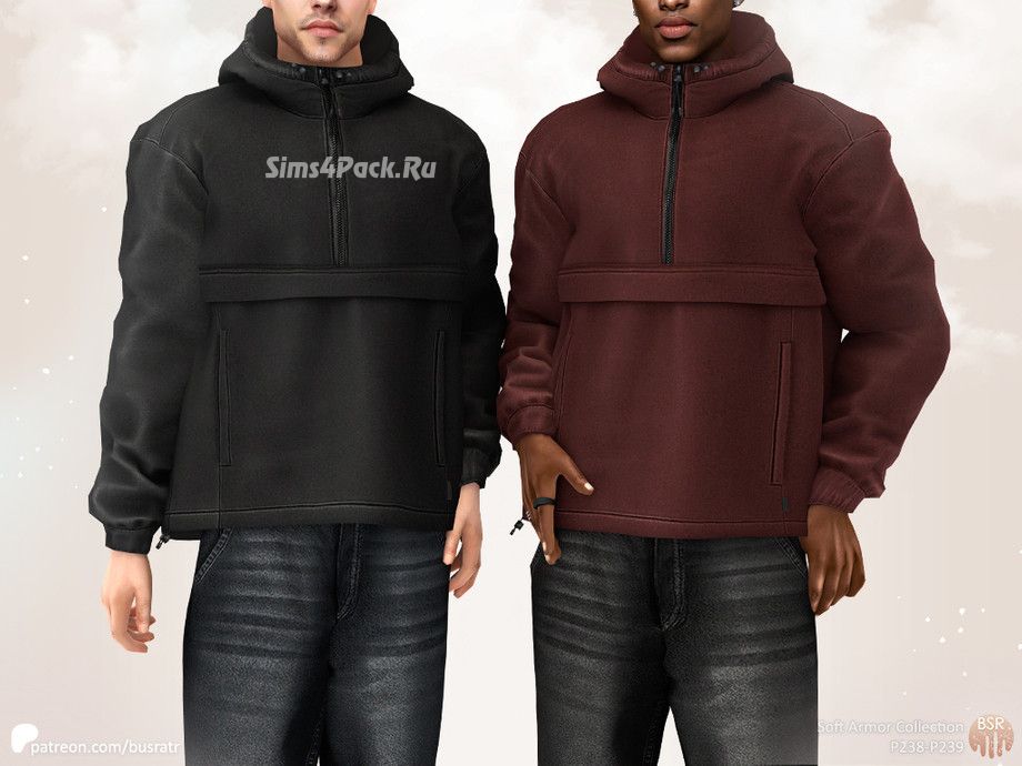 Комплект одежды для сима "Men Soft Armor Collection"