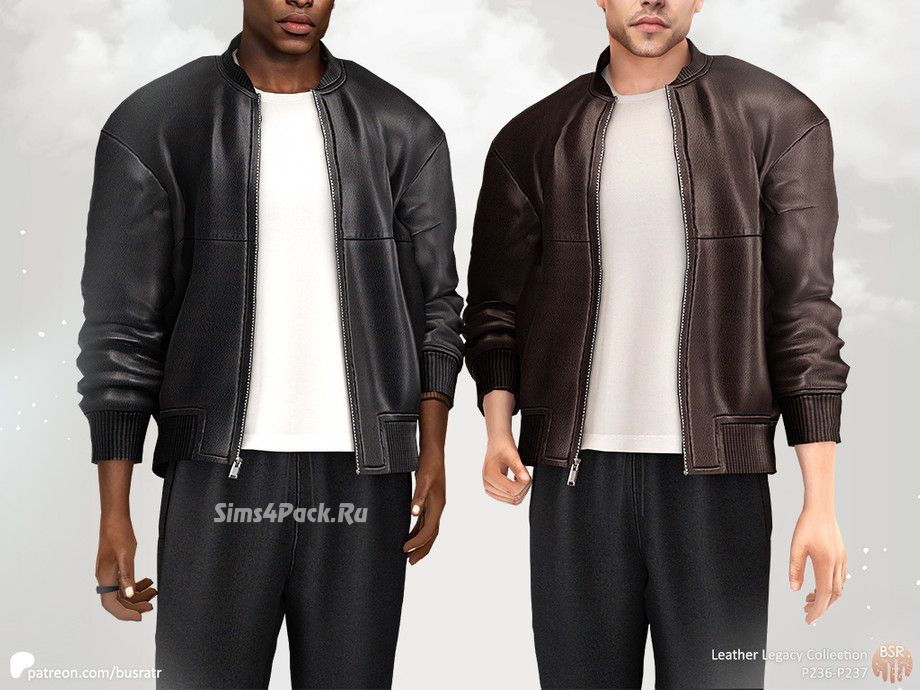 Комплект одежды для сима "Men Leather Legacy Collection"