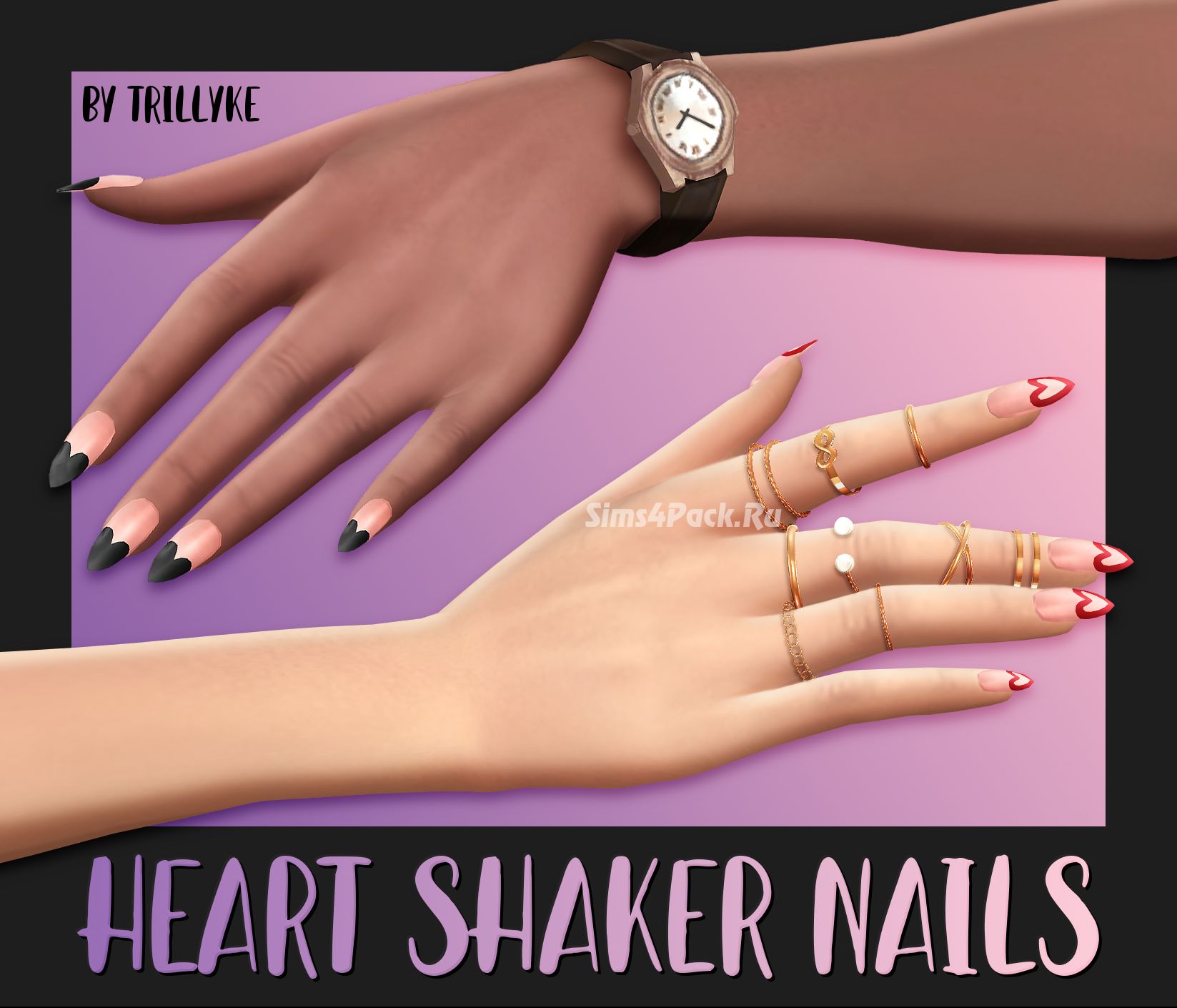 Маникюр "Heart Shaker Nails"