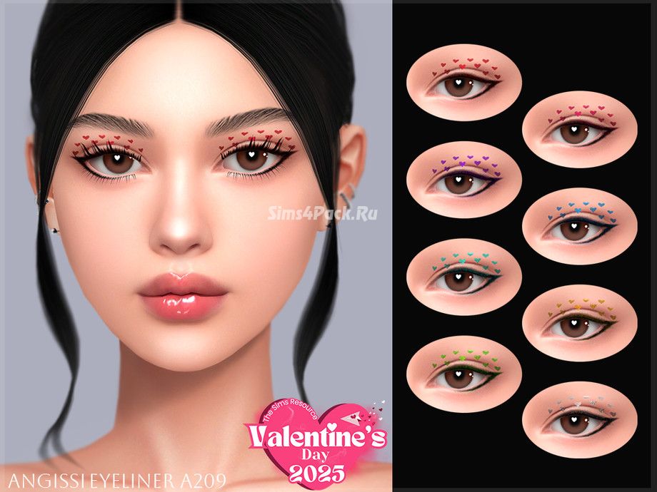 Набор косметики "Eyeliner A209 & Lipstick A207"