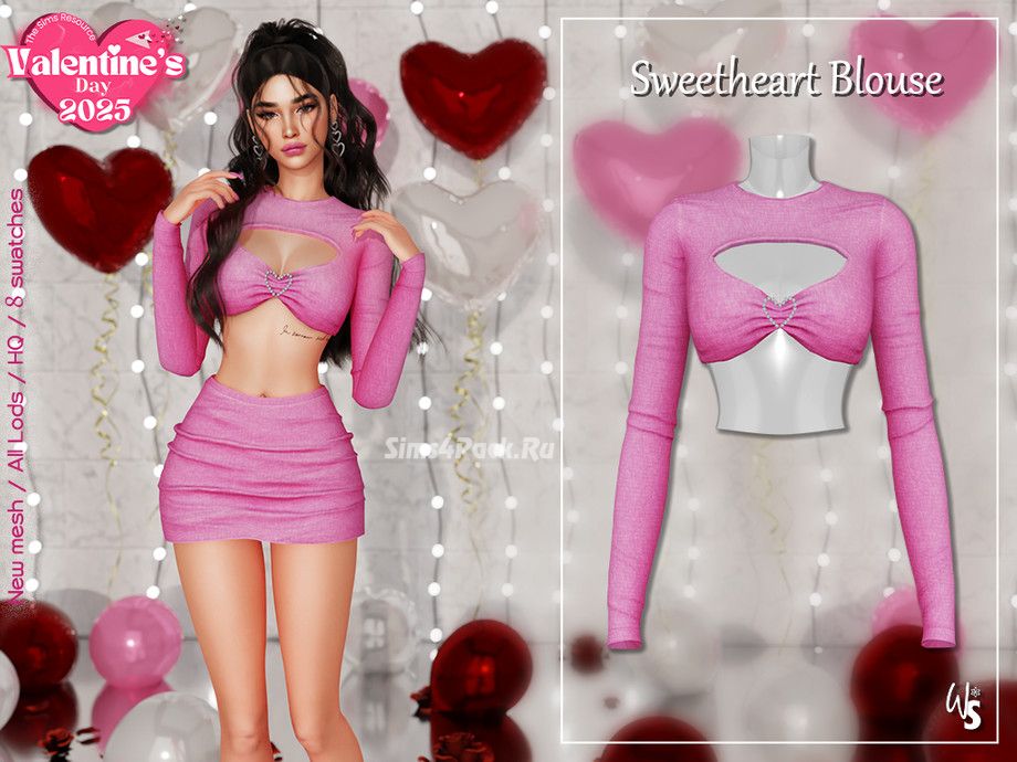 Наряд для симочки "Sweetheart Set"