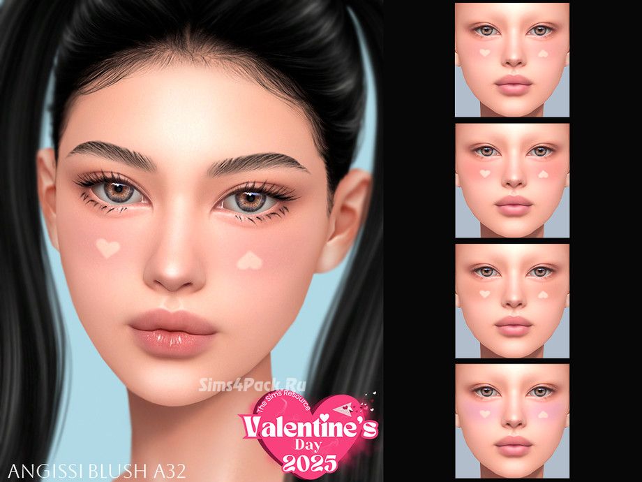 Косметика и генетика "BLUSH A32, 2D eyelashes A26 & EYES A243"