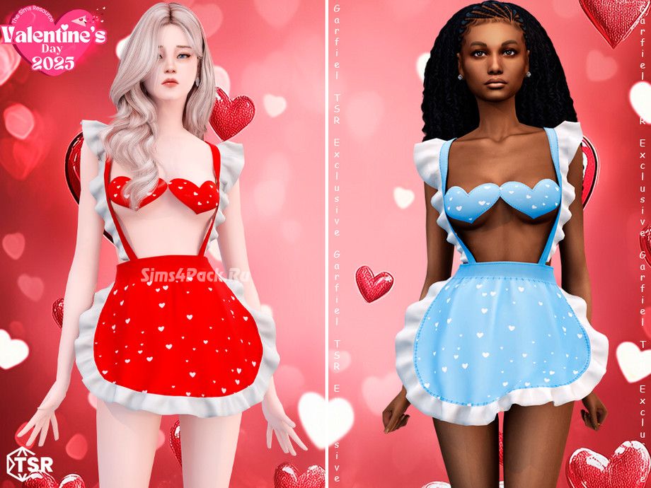 Романтичный наряд для симочек "Valentine"