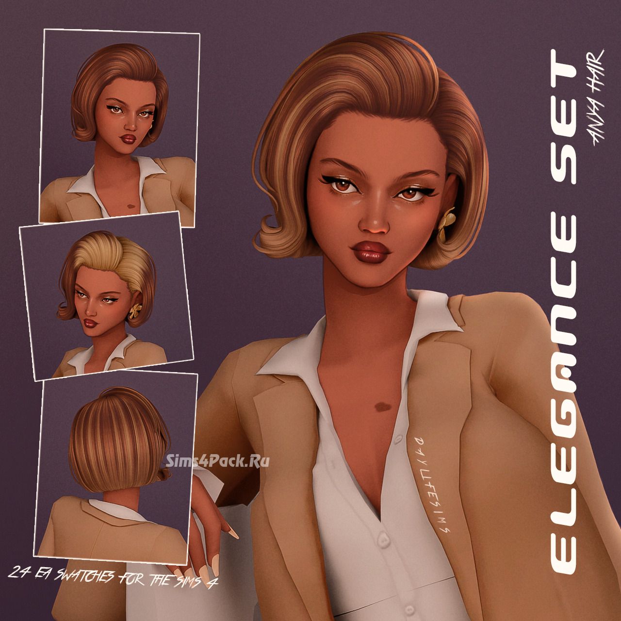 Женская прическа "ELEGANCE SET - Anya"