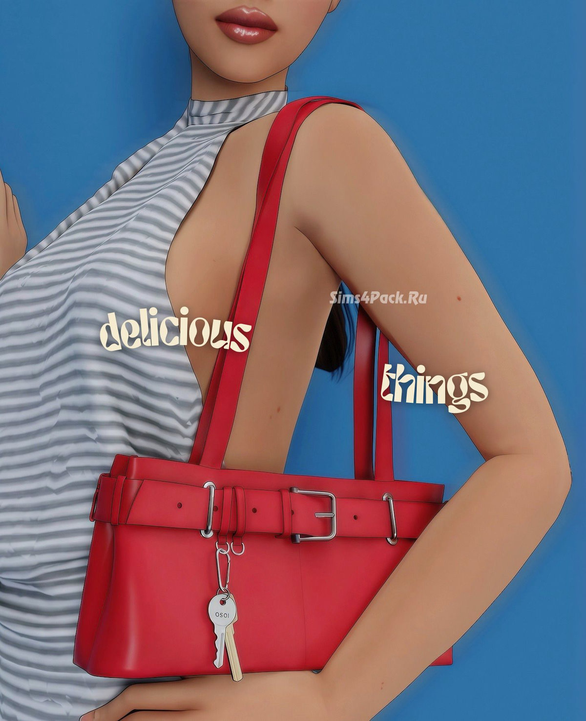 Сумочка для симочек "OSOI shoulder brocle mini bag"