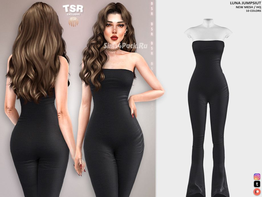 Комбинезон для симочек "LUNA JUMPSUIT BD1450"