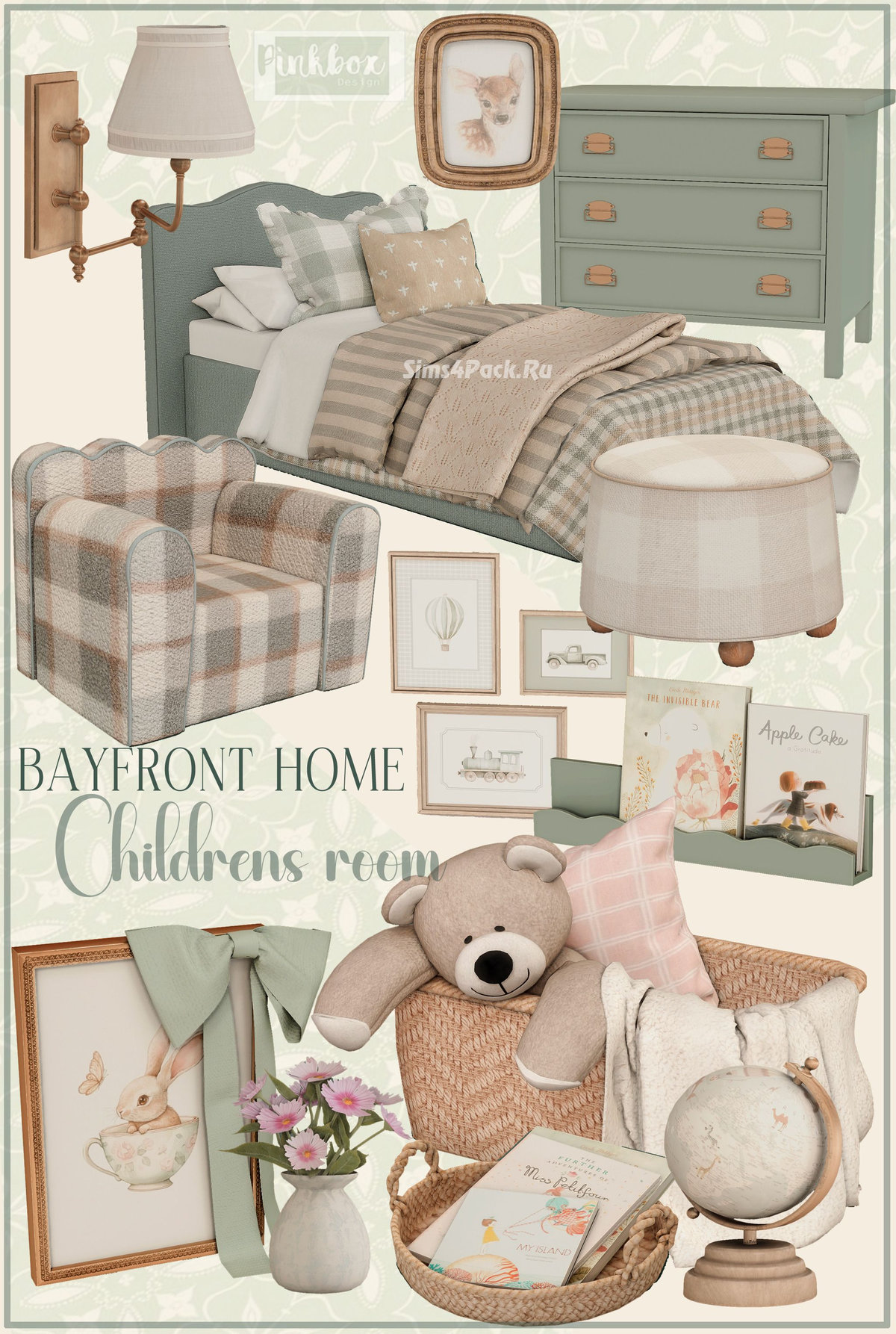 Детская "Bayfront home childrens room"