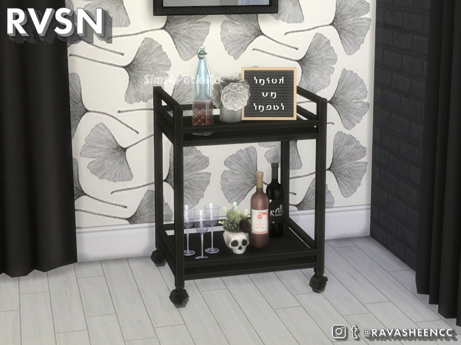 Функциональный бар "Sip Back and Relax Functional Bar Cart Set"