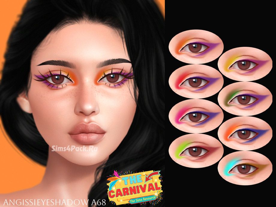 Тени для век "Eyeshadow A68"