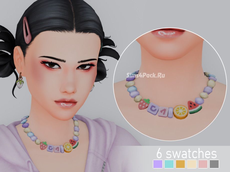 Ожерелье для женщин и детей "Fruit Necklace"