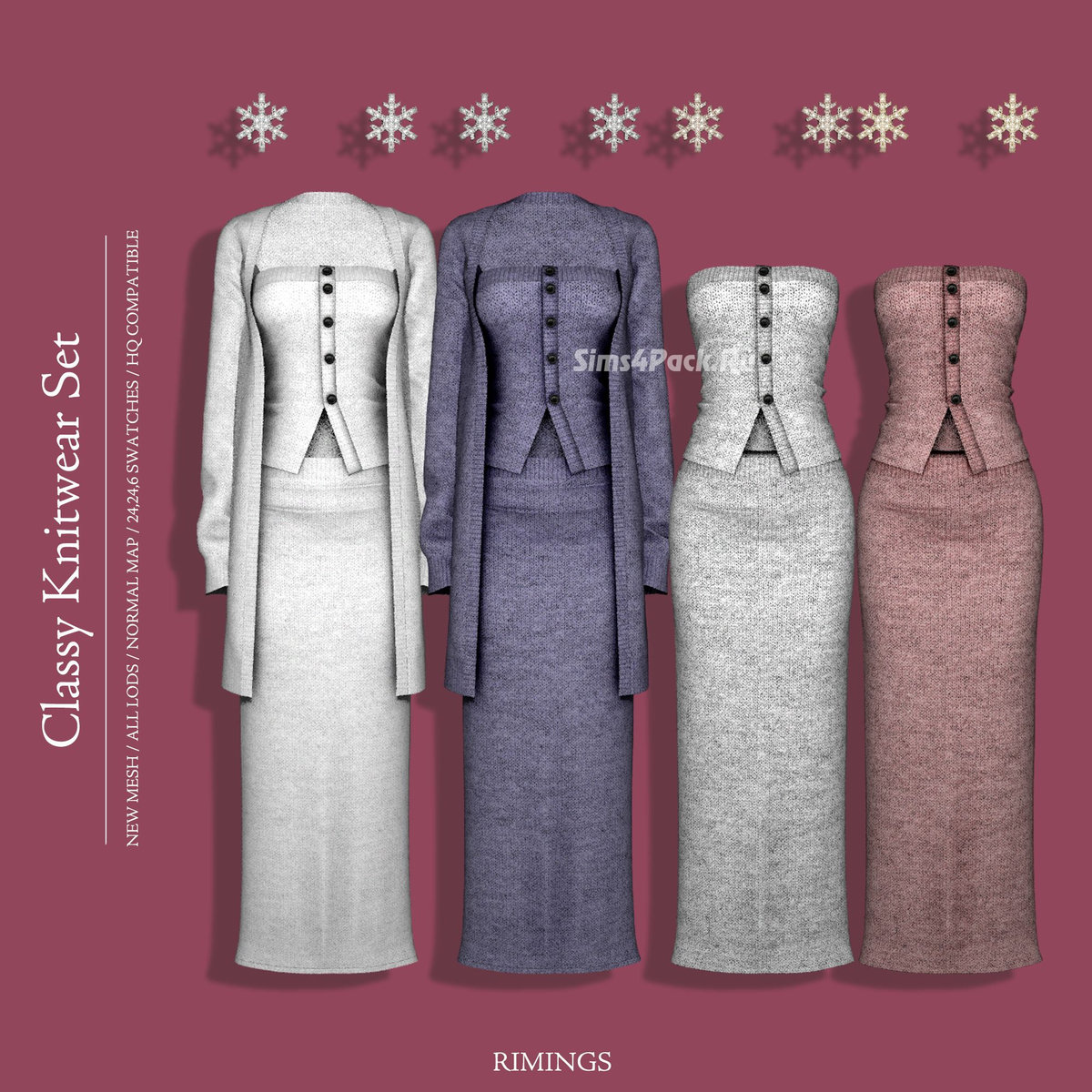 Элегантный трикотажный сет "Classy Knitwear Set"