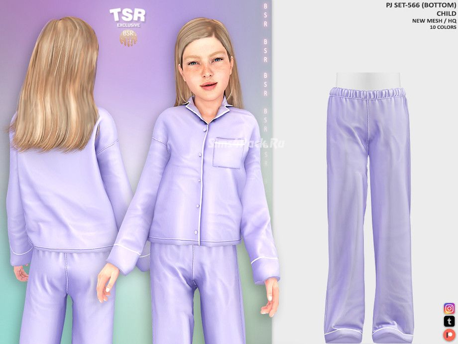 Пижама для девочек, малышек и младенцев "PJ SET-566 & PJ SET-567 & PJ SET-568"