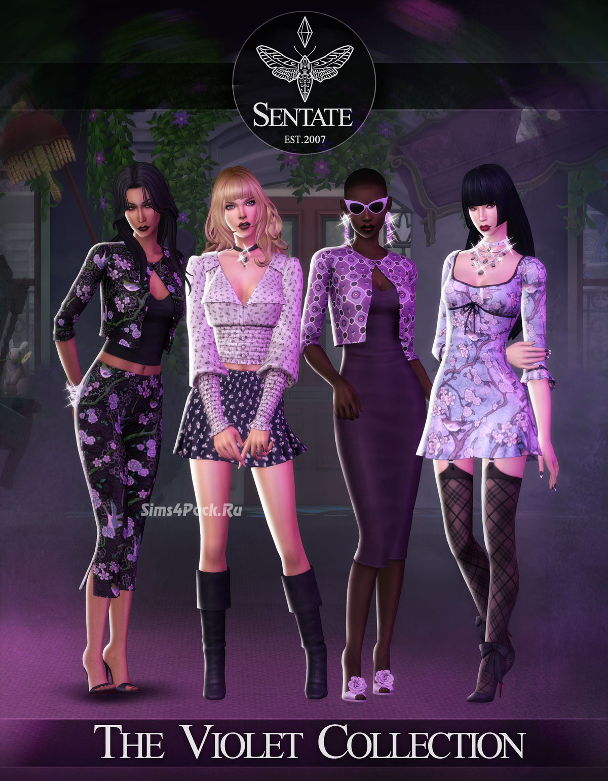 Фиолетовая коллекция для симочек "The Violet Collection"