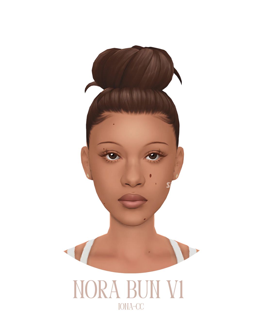 Женская прическа "NORA BUN"