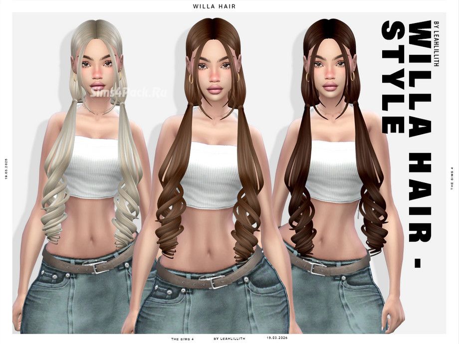 Женская прическа "Willa Hairstyle"