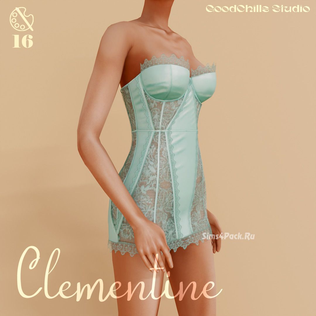 Комбинация "Clementine Nightgown"