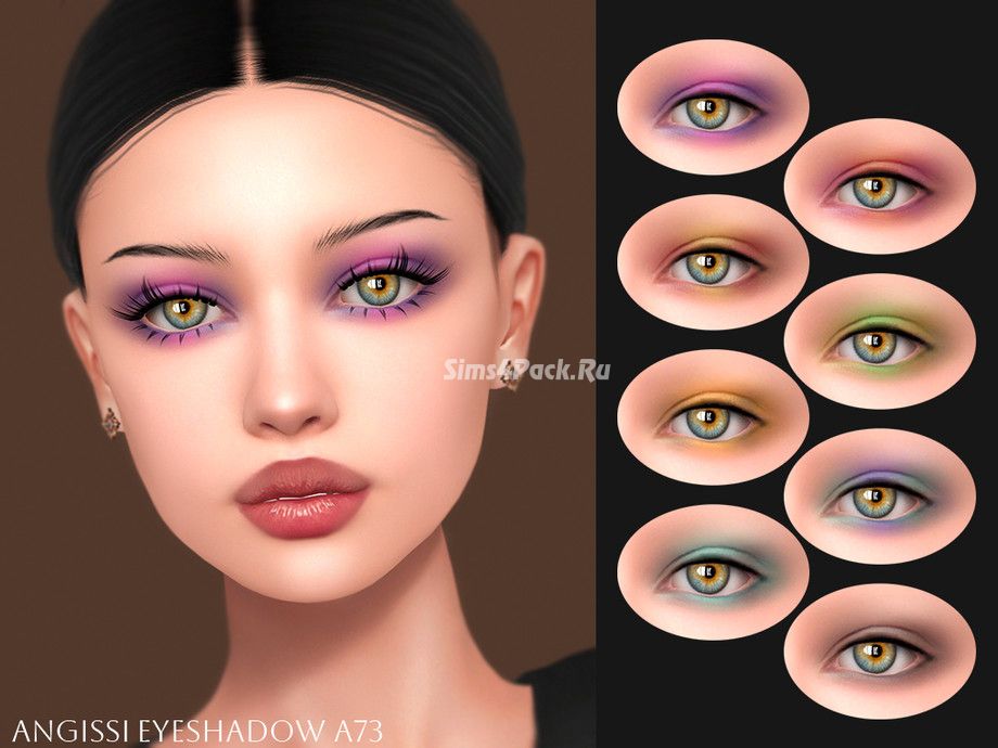 Тени и линзы "Eyeshadow A73 & EYES A253"